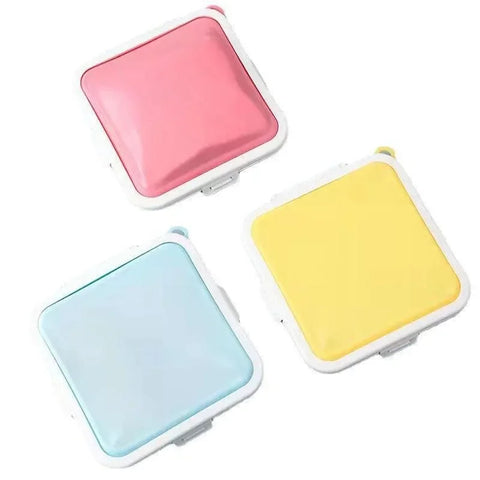 Sandwich Crisper Toast Storage Box Silicone Portable Food Storage Box Can Be Hung To Store Reusable Microwave Lunch Boxes