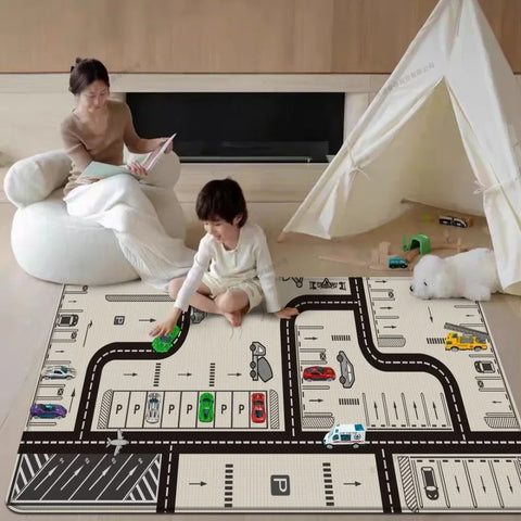 Foldable Baby Play Mat Puzzle Educational Mats Children's Carpets Baby Toys Kid Integrated Crawl Activitys Rugs Baby Accessories