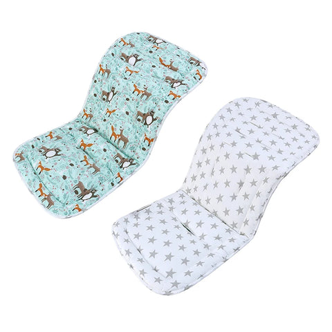 Comfortable Cotton Baby Stroller Pad Four Seasons General Soft Seat Cushion Child Cart Seat Mat Kids Pushchair Cushion For 0-27M