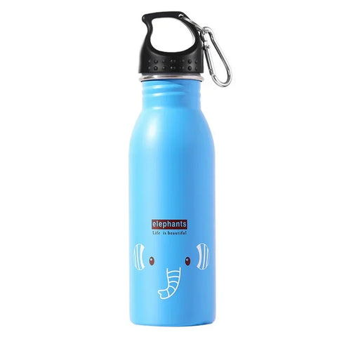 500ML Children's Stainless Steel Sports Water Bottles Portable Outdoor Cycling Camping Bicycle Bike Kettle