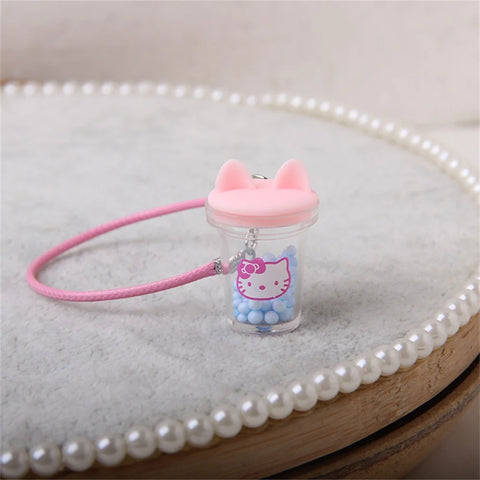 Mini Doll Kettle Pendant Transparent Water Cup for OB11 Dollhouse Scene Accessories BJD Dress Up Toys