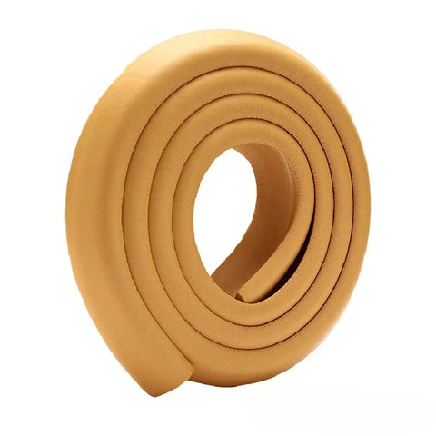 2M Baby Proofing Edge Corner Protector Strip Soft NBR Foam Padding Safety Corner Edge Bumper Guards for Fireplace Table Cabinet