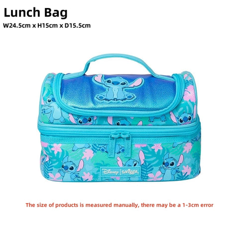 Genuine Australia Smiggle Disney Stitch Cartoon Series Children School Bag Anime Backpack Student Gift