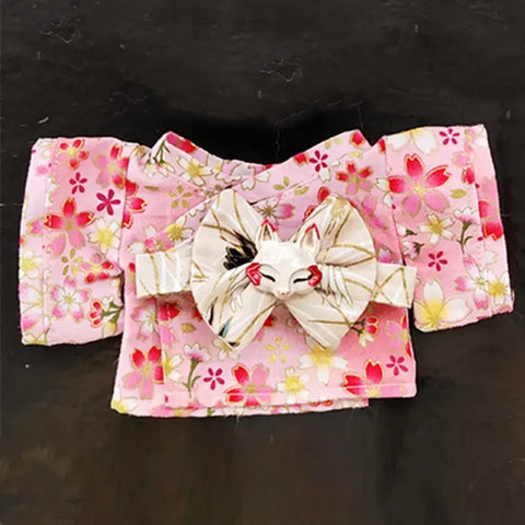 For 15/17cm Labubu Doll Summer Fresh Style Japan Kimono Set Gentle Light Color Clothes Doll Accessories