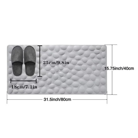 Memory Foam Bathroom Rug Anti-slip bathroom mat Ultra Soft floor mat Non-Slip Water Absorbent