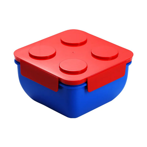 Portable Sealed Lunch Box Color Building Blocks Splicing Children's Student Bento Box Picnic Fruit Salad Food Storage Container
