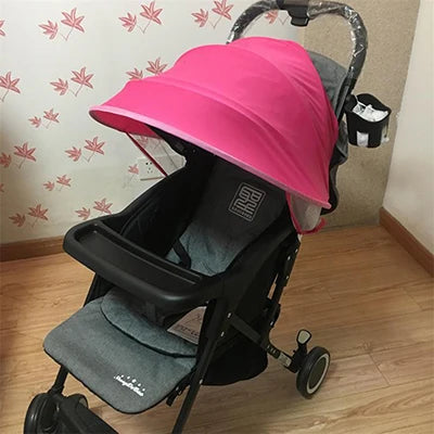 Baby Stroller Sun Visor Carriage Sun Shade Canopy Cover for Pram Stroller Accessories Car Seat Bebe Buggy Pushchair Cap Sun Hood