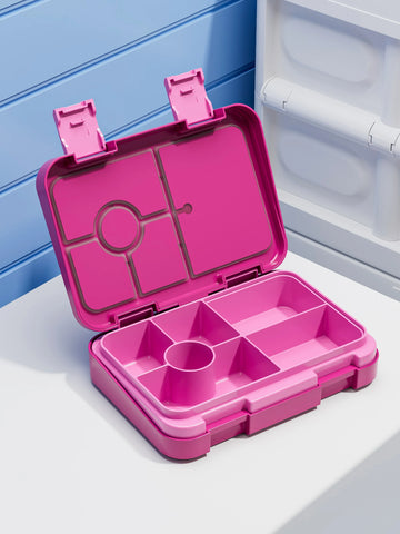 1100ml Cartoon Printed Lunch Box Microwavable Bento Box Interlayer Leakproof Storage Box Hermetic Containers Students School