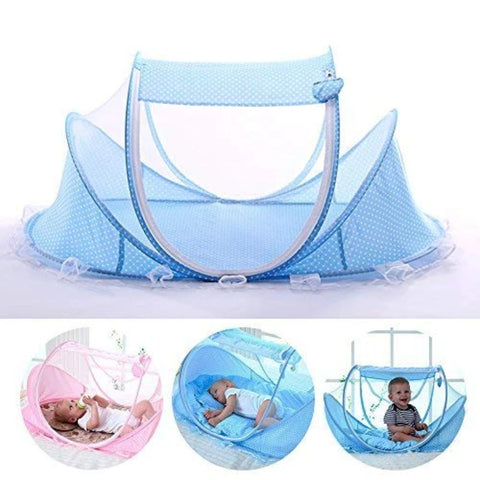 Baby Travel Bassinet Portable Bassinet-Folding Baby Bed Baby Bassinet Bed Mini Travel Crib Infant Travel Bed with Mosquito Net