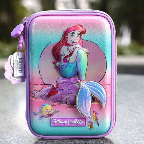Genuine Disney Australia Smiggle Mermaid School Bag Children Stationery Student Pen Case Lunch Bag Backpack Children's Gift