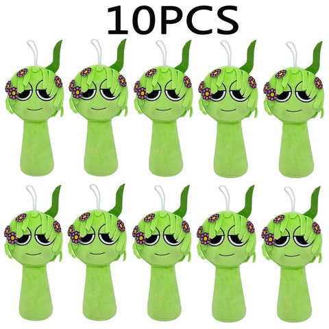 10PCS Sprunki Plush Incredibox Game Plush Kawaii Stuffed Pillow Soft Dolls Collection Room Decoration Christmas Gift Toy forKids