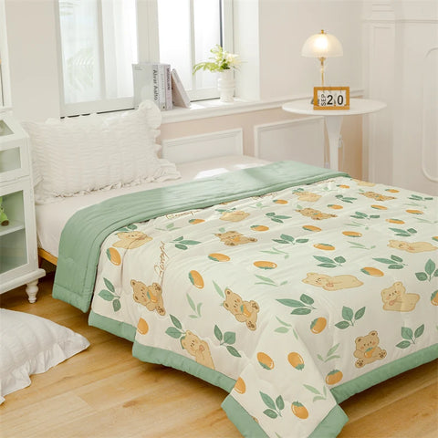 YanYangTian Summer Thin Quilt Comforter Soft Air conditioning Four-season Quilt/Duvet/Blanket Bed duvets 150 single bed quilt