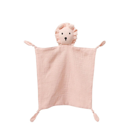 Muslin Baby Comfort Towel Cotton Comforter Blanket Soft Newborn Sleeping Dolls Kids Fashion Sleep Toy Soothe Appease Towel Bibs