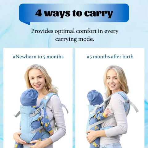 4 in 1 Multifunctional Baby Carrier Strap Baby Sling Wrap Babies Kangaroo Bag Backpack Infant Waist Stool Bebe Accesorios Travel