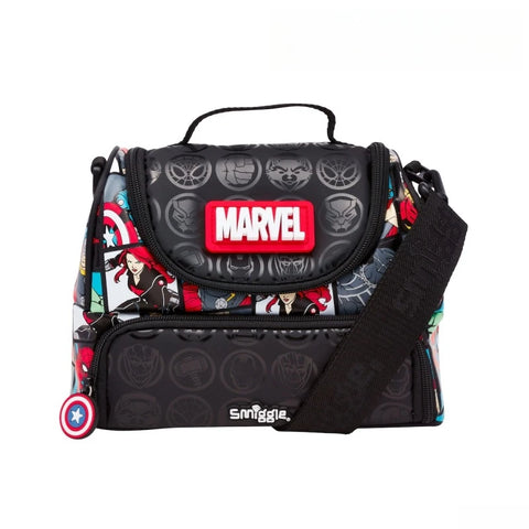 Smiggle Marvel Superhero Spider-Man Children Stationery School Bag Lunch Bag Lunch Box Pencil Box  Water Cup Student Gift