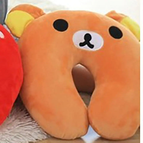 Cartoon 10 Colors Nursing Cushion Children U-Shaped Pillow Travel Pillows Neck Protection Flight Neck Pillow