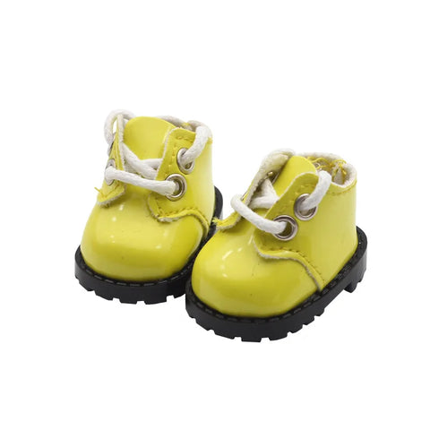 For LABUBU Leather Shoes Suitable for 17cm Cotton Dolls Shoes Boots Toys Casual Sports Shoes Dolls Accessories DIY Doll Toys