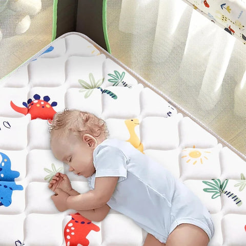 Pack and Play Mattress Topper - 38" x 26", Soft & Firm Premium Foam Pack N Play Mattresses Pad Portable Playard Mattress Topper