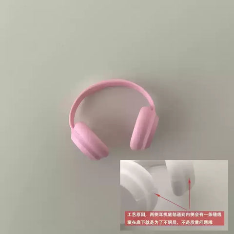 Labubu Accessories：17cm Labubu Fashion Earphone Accessories 10cm Cotton Doll Earphones Macaron Color Doll Earphones