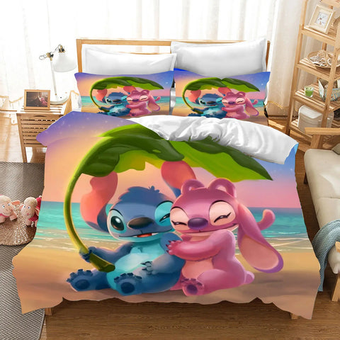 Duvet Cover Set Bedding Comforter Sets King Size  3D Children'S Bedding Set 3-Piece 1 Quilt Cover Stitch