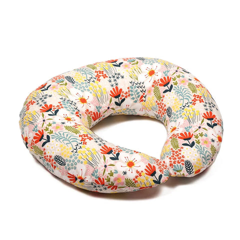 Newborn Breastfeeding Pillow Printed Cotton Comfortable U-Shaped Waist Supports Cushion Propping Baby and Pregnancy Pillows
