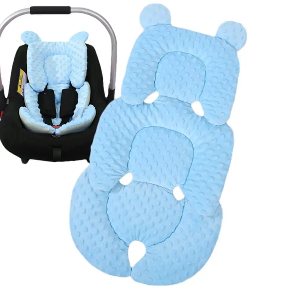 Toddler Car Seat Insert All-Season Toddler Stroller Insert Breathable Mat Ergonomic Summer Winter Comfort Kids Pushchair Cushion