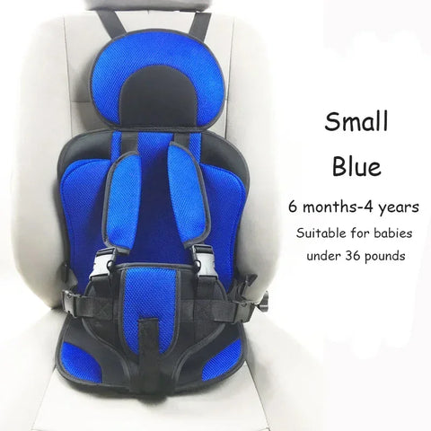 Adjustable Child Safety Seat Mat for Baby Car Seat – Soft and Breathable Chair Pad for Kids 6 Months to 12 Years Old