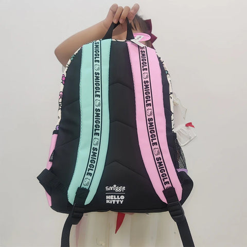 Hot Sales New Australia Smiggle Hello Kitty Cartoon Series Children School Bag Anime Backpack Student Gift