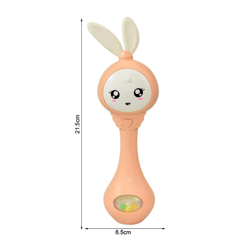 Baby Music Teether Rattle Toy for Child 0-12 Education Mobile Cot Kids Bed Bell Newborn Stroller Crib Infant Pacifier Weep Tear