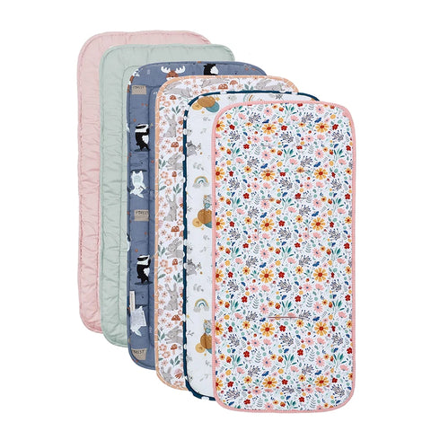 Comfortable Cotton Baby Stroller Pad Four Seasons General Soft Seat Cushion Child Cart Seat Mat Kids Pushchair Cushion For 0-27M