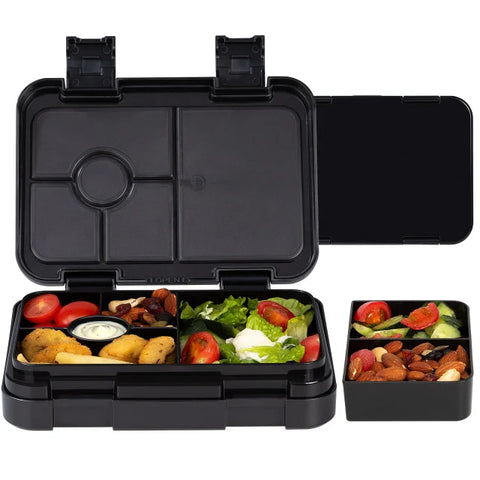 1100ml Cartoon Printed Lunch Box Microwavable Bento Box Interlayer Leakproof Storage Box Hermetic Containers Students School