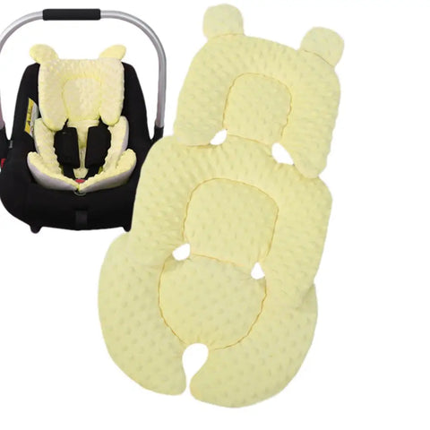 Toddler Car Seat Insert All-Season Toddler Stroller Insert Breathable Mat Ergonomic Summer Winter Comfort Kids Pushchair Cushion