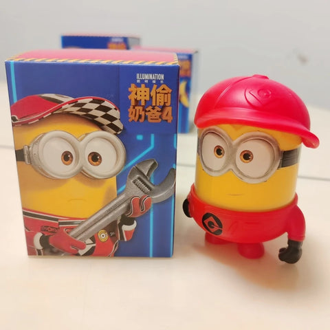 New Despicable Me 4 Minions Cute Action Figure Model Collectible Toy Room Decoration Kid Birthday Gifts