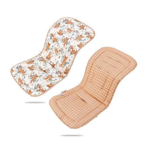 Comfortable Cotton Baby Stroller Pad Four Seasons General Soft Seat Cushion Child Cart Seat Mat Kids Pushchair Cushion For 0-27M