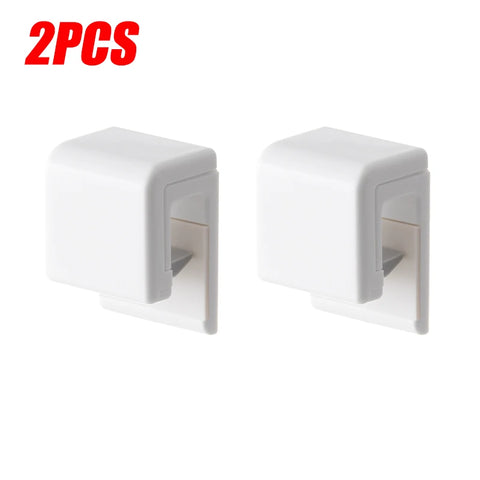 1-100PCS Pieces Toothpaste Holder No Punch Facial Wash Holder Bathroom Wall Mounted Multifunctional Toothpaste Holder