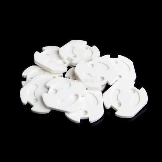 10Pcs EU Power Socket Electrical Outlet Baby Child Safety Guard Protection Anti Electric Shock Plugs Protector Rotate Cover