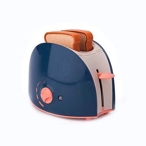 Mini Household Appliances Kitchen Toys Pretend Play Set with Coffee Maker Blender Mixer and Toaster for Kids Boys Girls Gifts