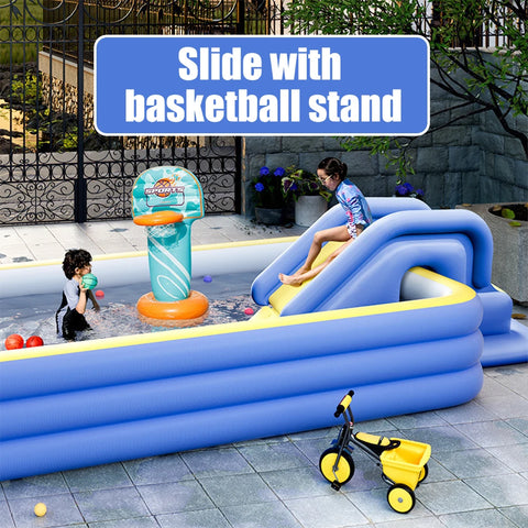 Inflatable  Slide Inflatable  Slide Compact Inflatable Climbing Wall  Slide Park Outdoor  Fun for Kids