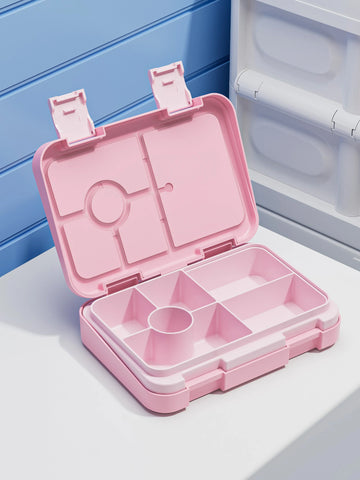 1100ml Cartoon Printed Lunch Box Microwavable Bento Box Interlayer Leakproof Storage Box Hermetic Containers Students School