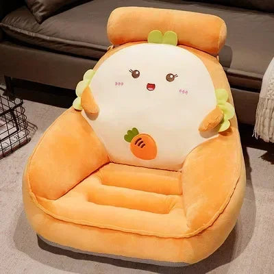 Modern Minimalist Children SofaCreative Tatami Lazy Back ChairCute Kids Chair Easy to CleanSmall Sofa for Children New Arrivals