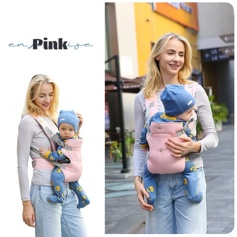 4 in 1 Multifunctional Baby Carrier Strap Baby Sling Wrap Babies Kangaroo Bag Backpack Infant Waist Stool Bebe Accesorios Travel