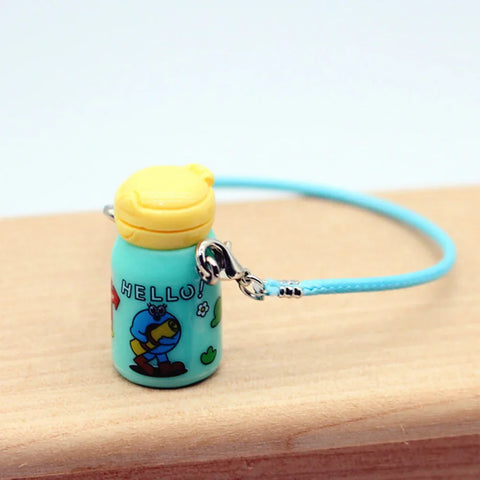 For Labubu V1 V2 Idol Cute Doll Clothes Fashion Sweater Outfit Accessories Sitting Party Pink White Striped Sweater Cup Clothing