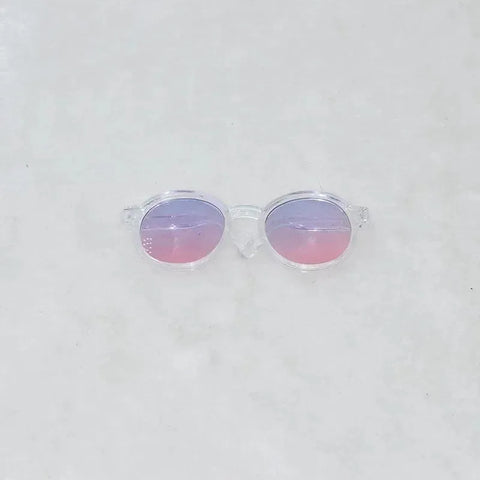 Mini Doll Clothes Outfit Accessories For 15-17cm Labubu V1 V2 V3Labubu Uniform Set Outfit Skirt and Sweater Sunglasses Clothing