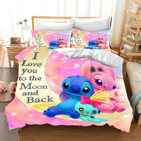 Duvet Cover Set Bedding Comforter Sets King Size  3D Children'S Bedding Set 3-Piece 1 Quilt Cover Stitch
