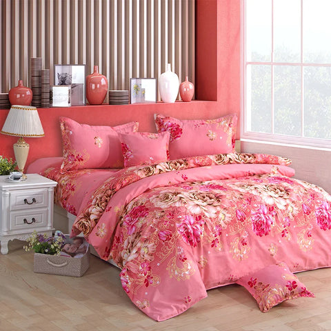 Brushed Duvet Bedding Set, Single Quilt Covers, Warm Bed Sheets, Pillowcases, Double Quilt Covers, Autumn, Winter