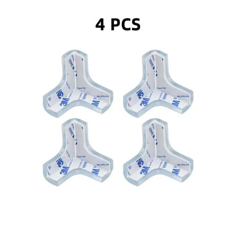 4pcs/8pcs/12pcs Children Baby Safety Silicone Protector Table Corner Edge Protector Child Anti-collision Edge Protector