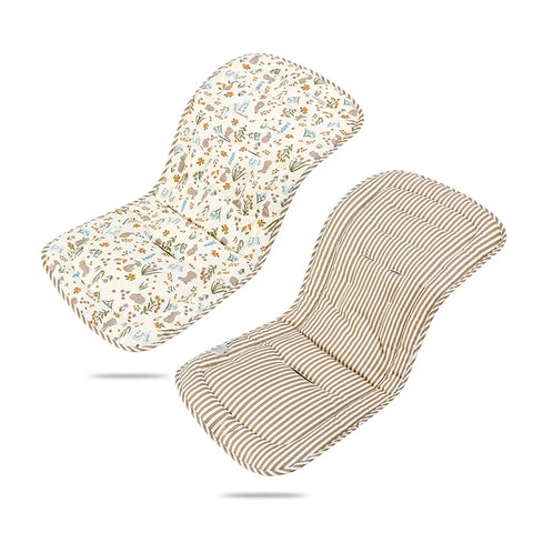 Comfortable Cotton Baby Stroller Pad Four Seasons General Soft Seat Cushion Child Cart Seat Mat Kids Pushchair Cushion For 0-27M