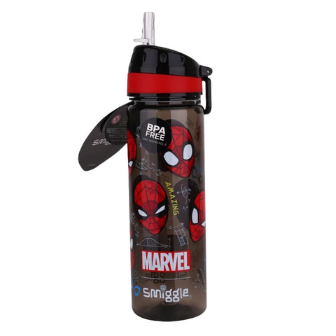 Smiggle Marvel Spider-man Children Stationery Student School Bag Lunch Bag Lunch Box Wallet Pencil Box  Water Cup Student Gift
