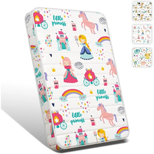 3" Mini Crib Mattress, 38"*24" High-Density Foam Mattress Only fits Mini Crib, Odorless&Steady, Giraffe
