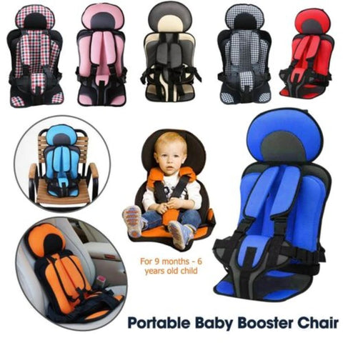 Adjustable Child Safety Seat Mat for Baby Car Seat – Soft and Breathable Chair Pad for Kids 6 Months to 12 Years Old